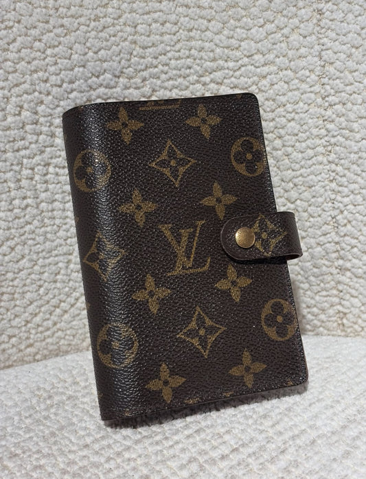 Louis Vuitton Agenda - Monogram Logo Print & Ruler