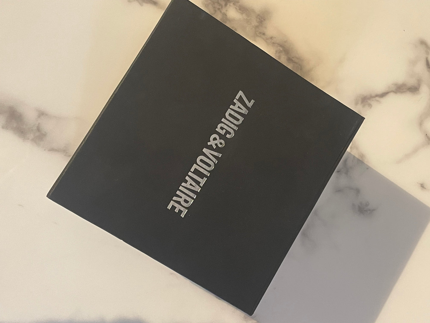 Zadig & Voltaire ur, mat sort med “Skull”