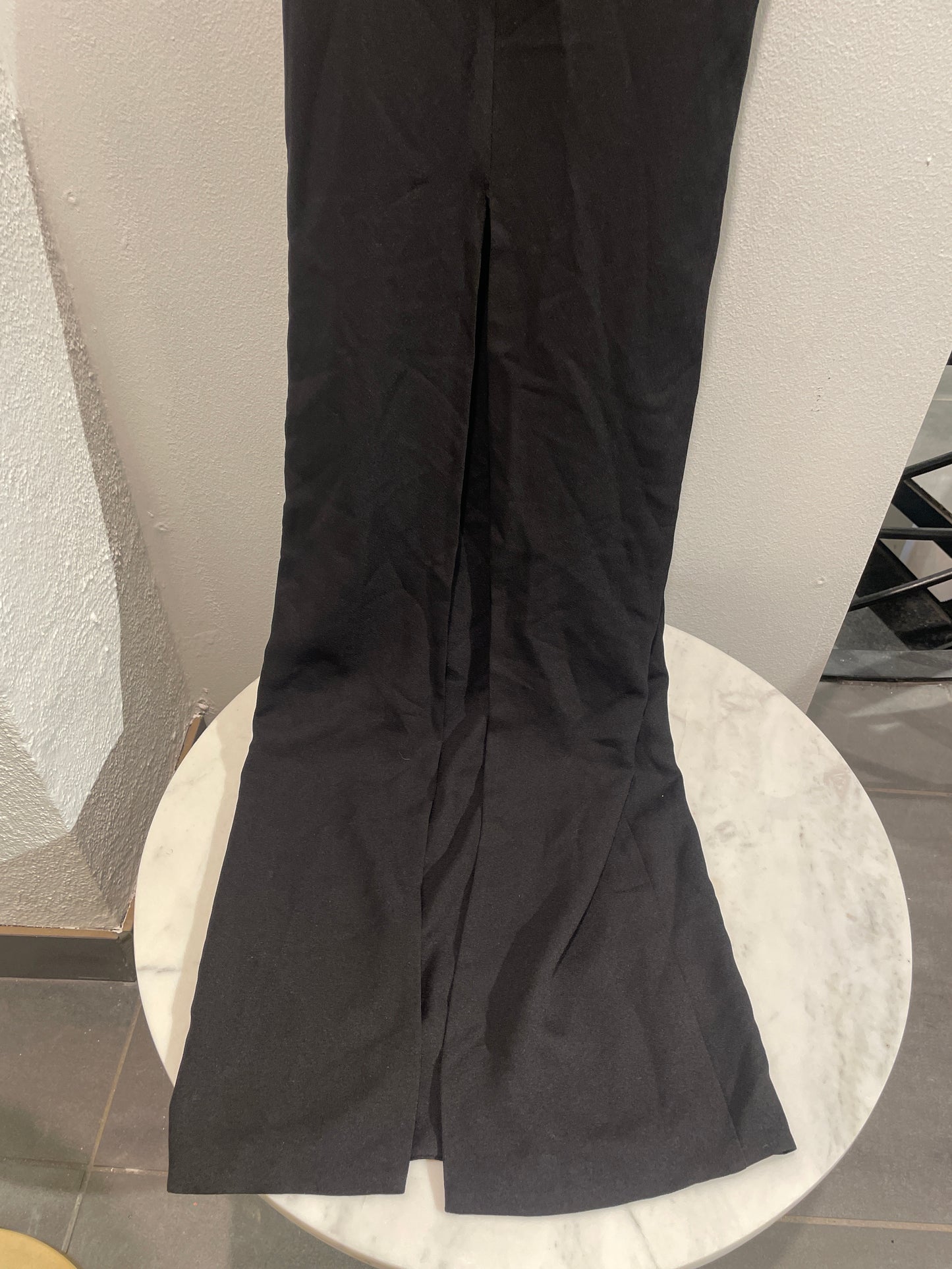 The Dolls House - Long black dress w. gold hearts - XS /S - Medinas Wardrobe