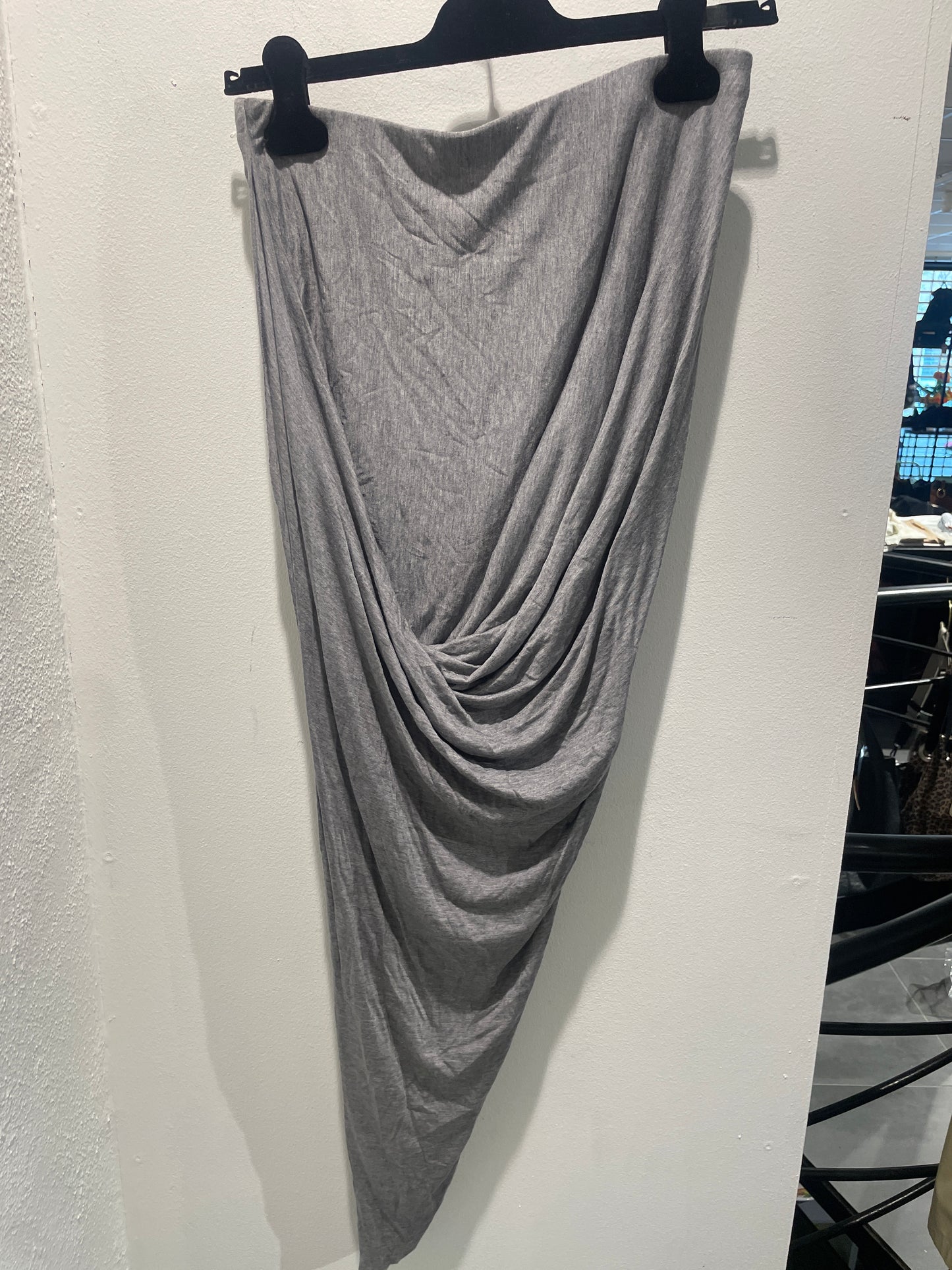 Helmut Lang - Soft skirt - grey melange - Medinas Wardrobe - S