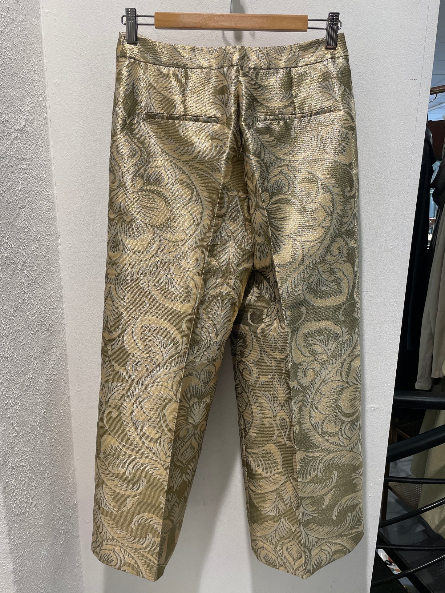 Day -  Gold Brocade Trousers - S/M