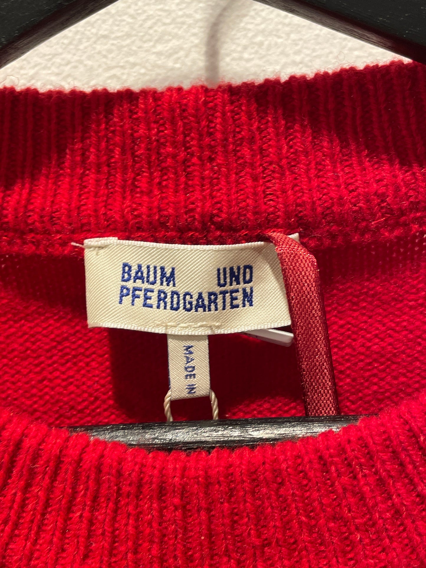 Baum & Pferdgarten - knitted top - S
