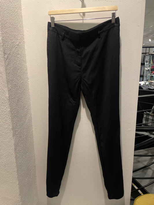 Designers Remix - Pants - Black w. zippers - Medinas Wardrobe - EU36