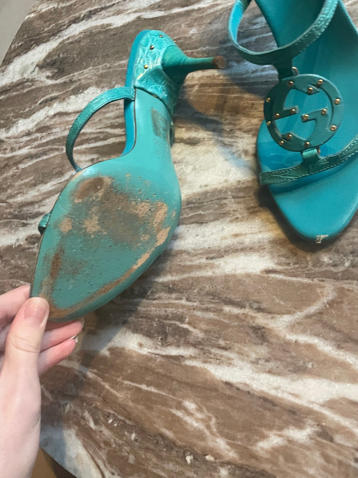 Gucci - GG logo sandaler