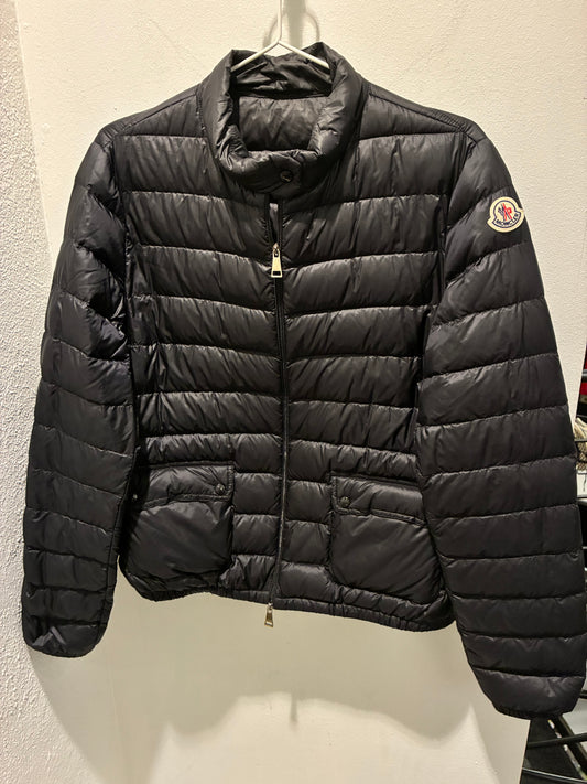 Moncler Jacket - Black with Logo - S/M
