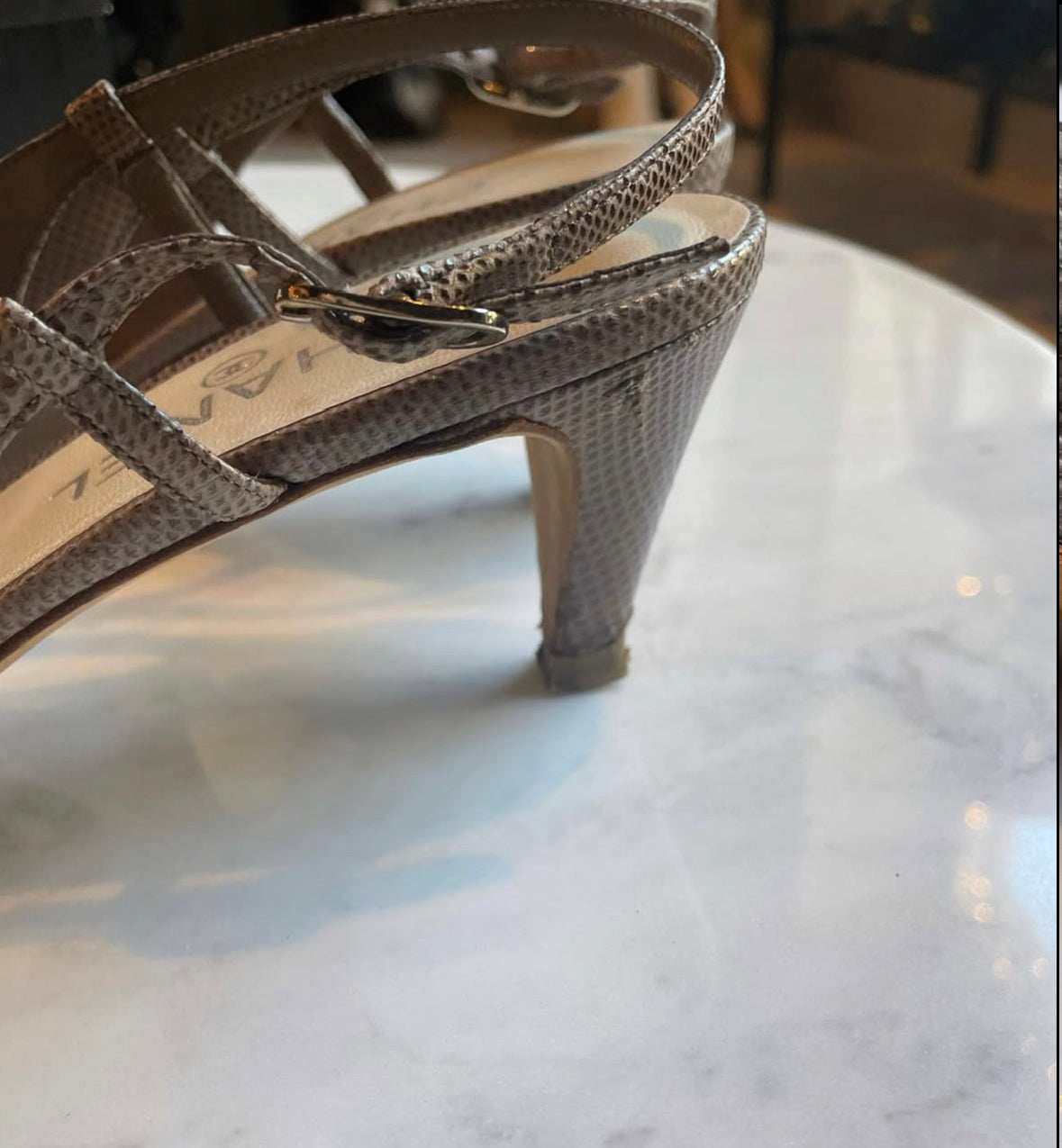 Chanel Slingback Heels – EU40