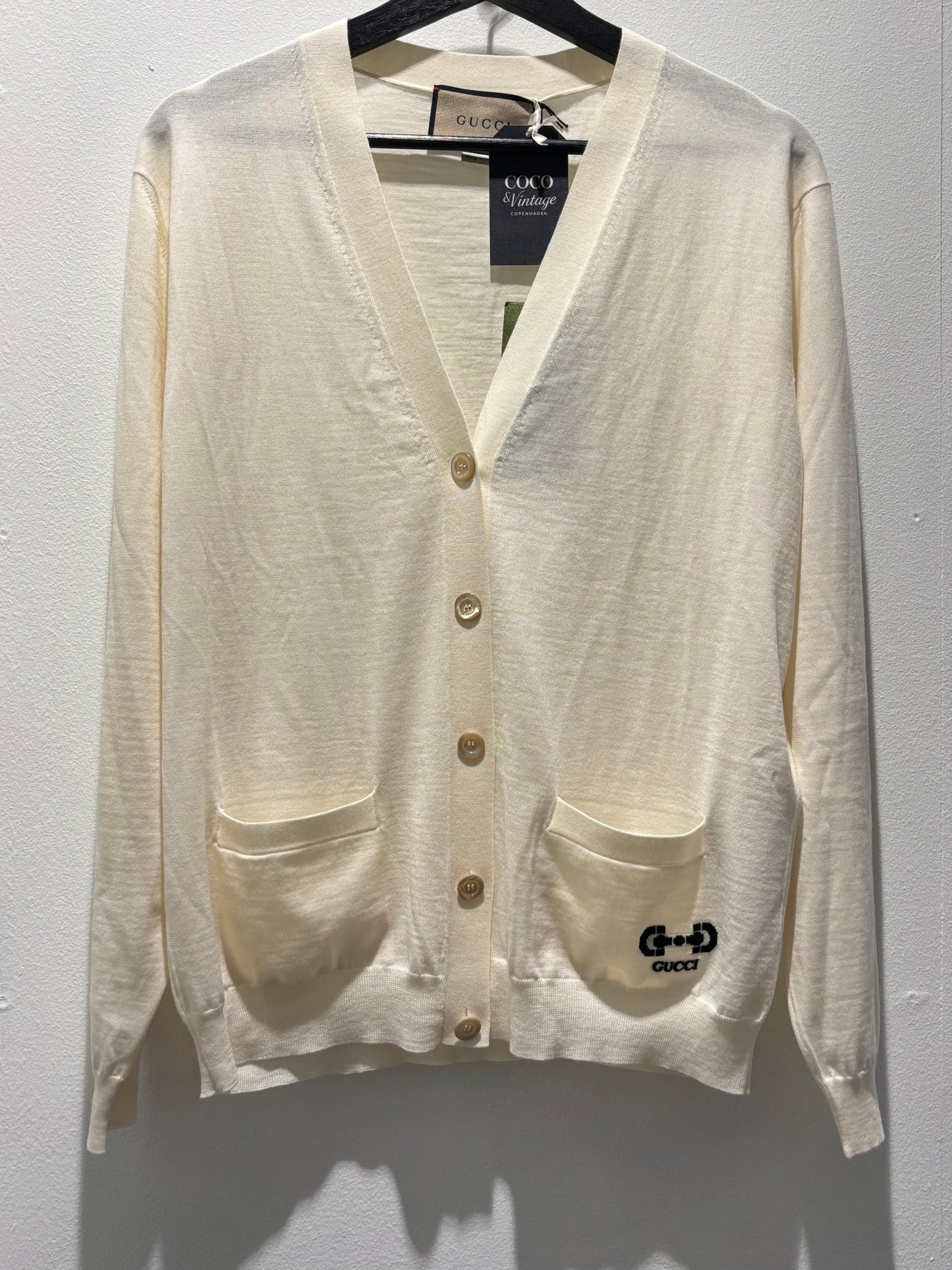 Gucci Cardigan - Wool in White - Size S-L