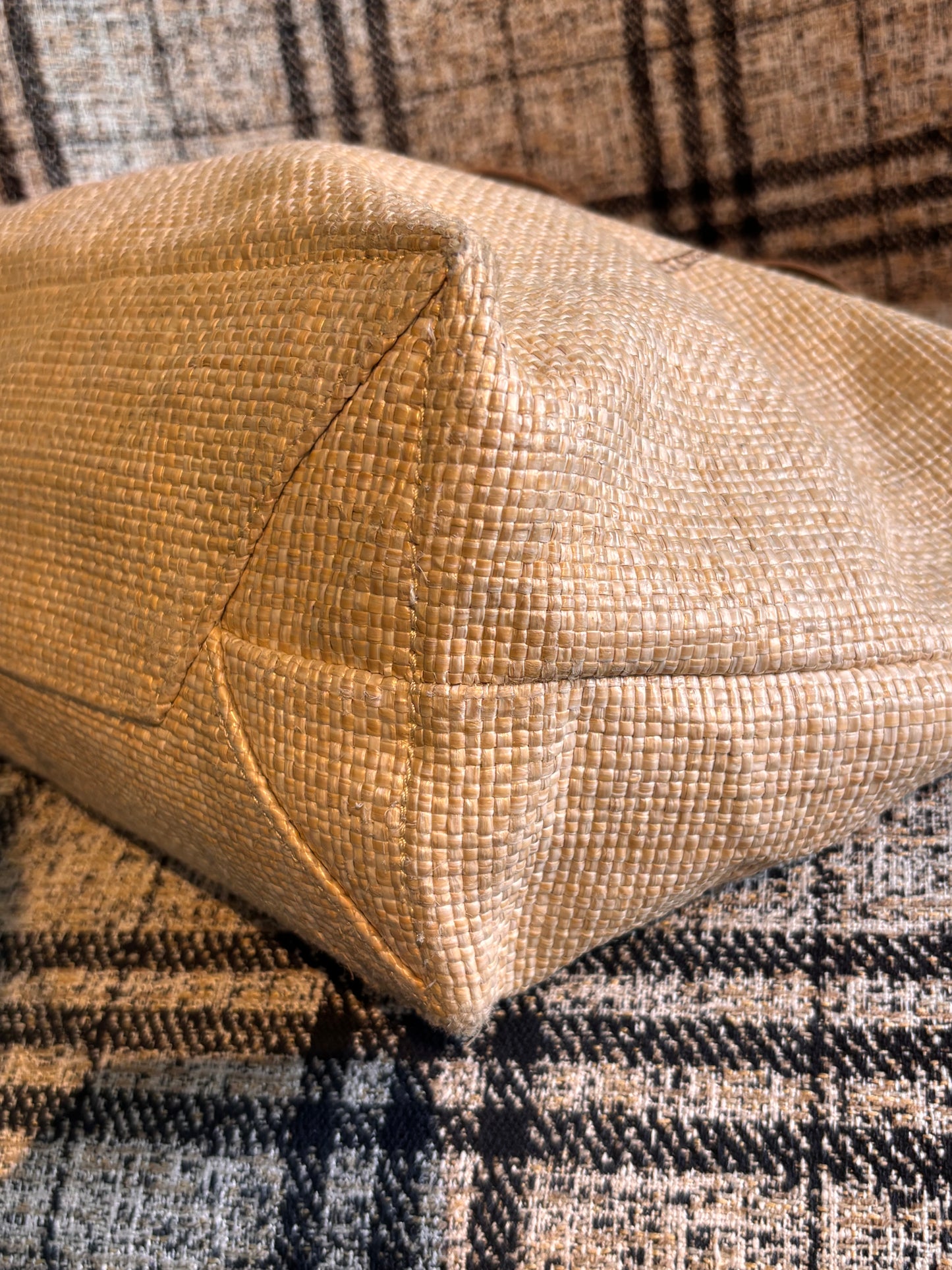 Prada Raffia Milano Net