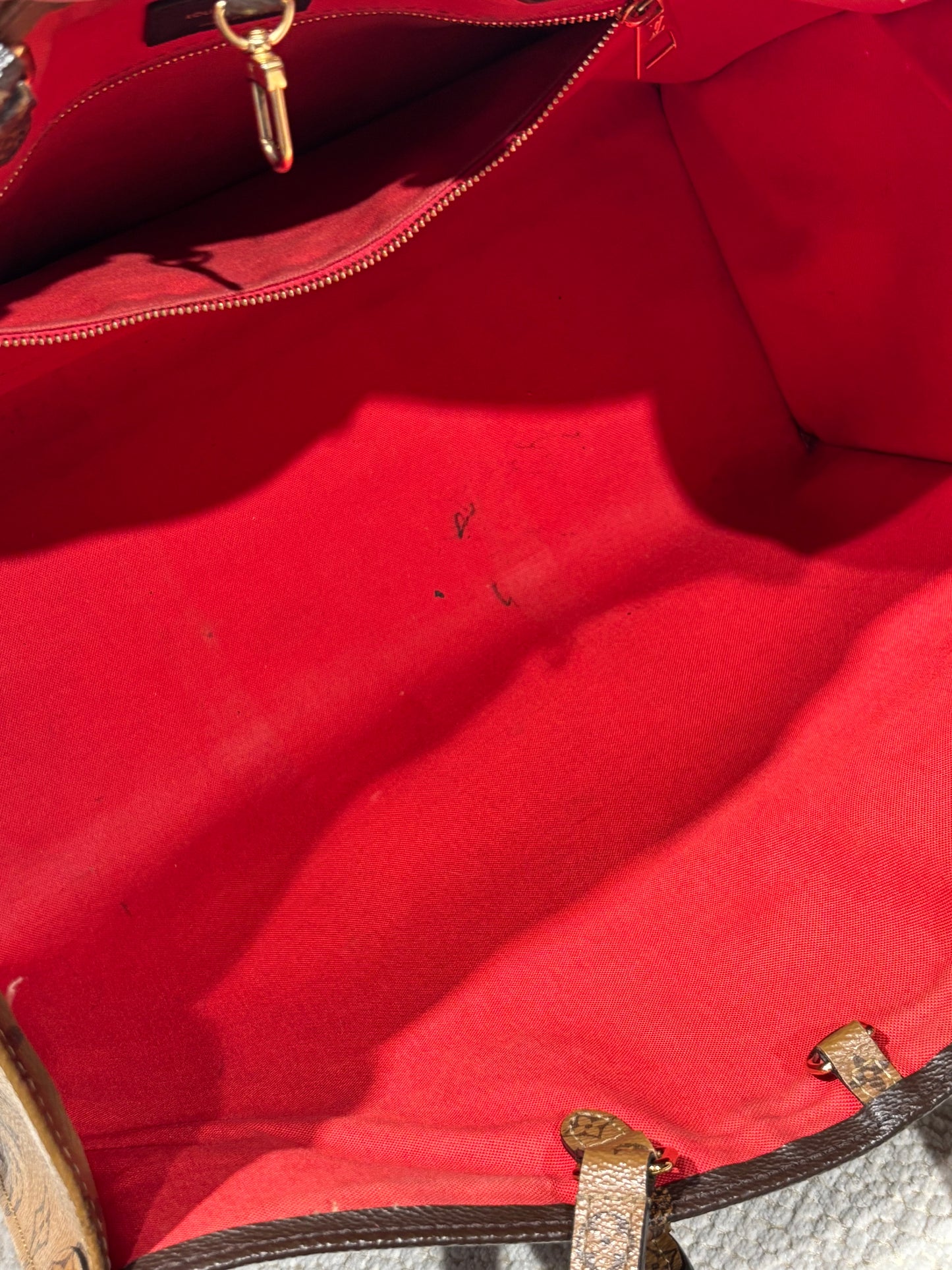 Louis Vuitton – Onthego- Brown & Light Brown Monogram Tote