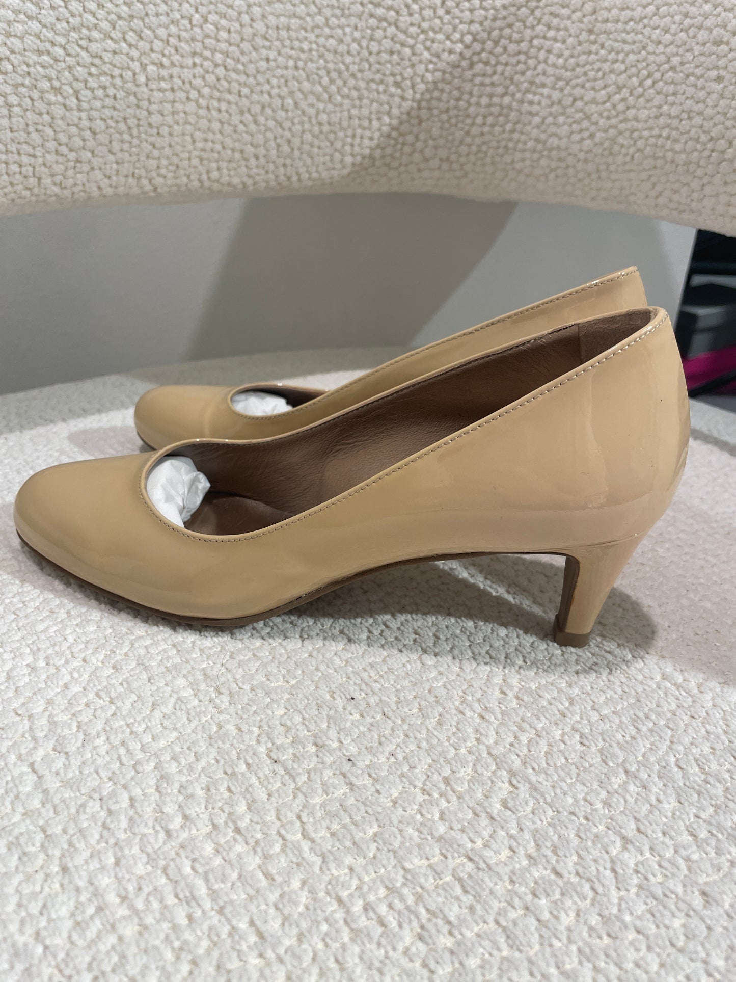 Mascaro – heels / pumps - Patent Leather - sand/beige - 38