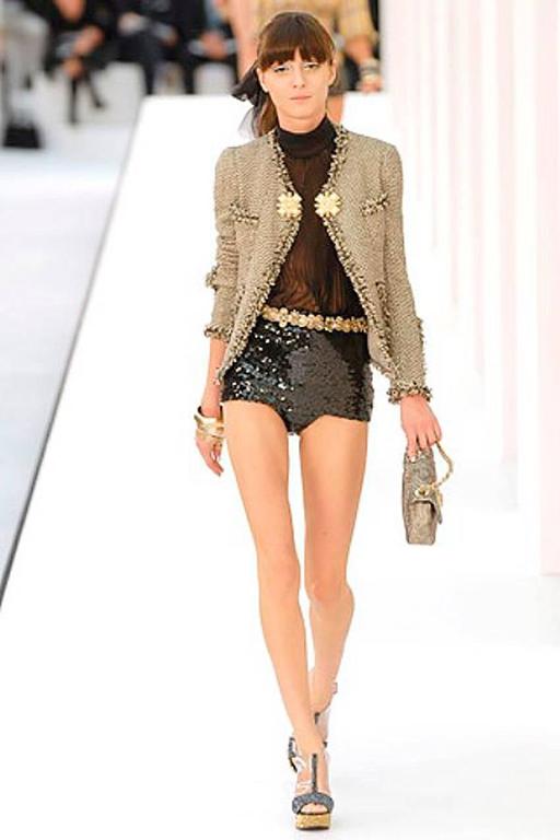 Chanel Hotpants - Pailleter - Nye!