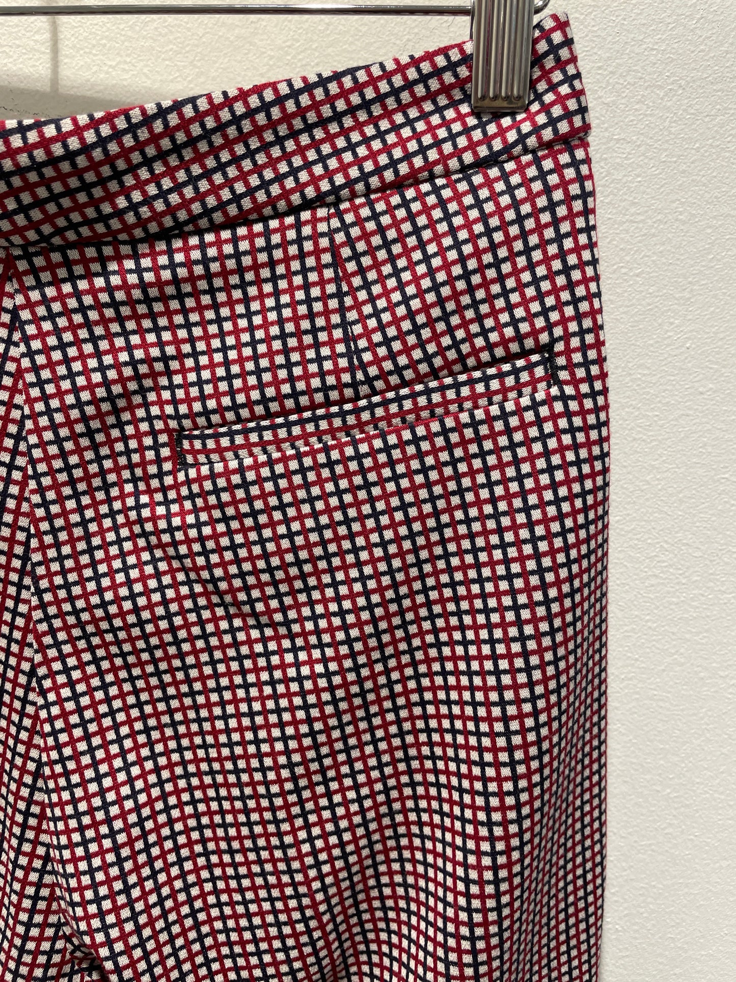 Gant pants - red, blue and white checks - EU38