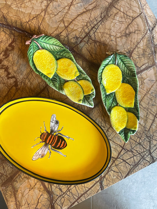 Citron fad - Italiensk porcelæn