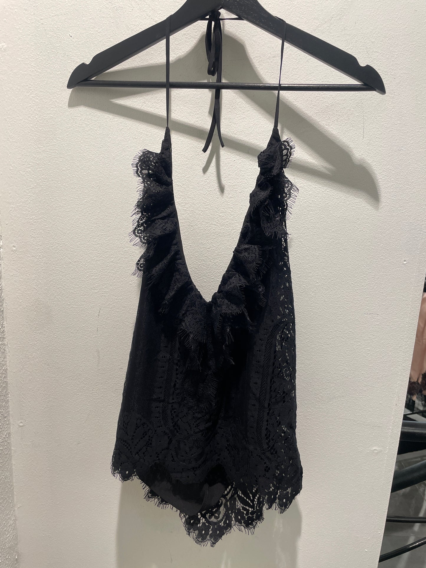 Herskind Premium Lace Halterneck Top – Size EU 40