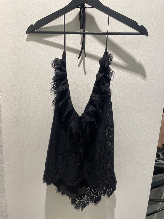 Herskind Premium Lace Halterneck Top – Size EU 40