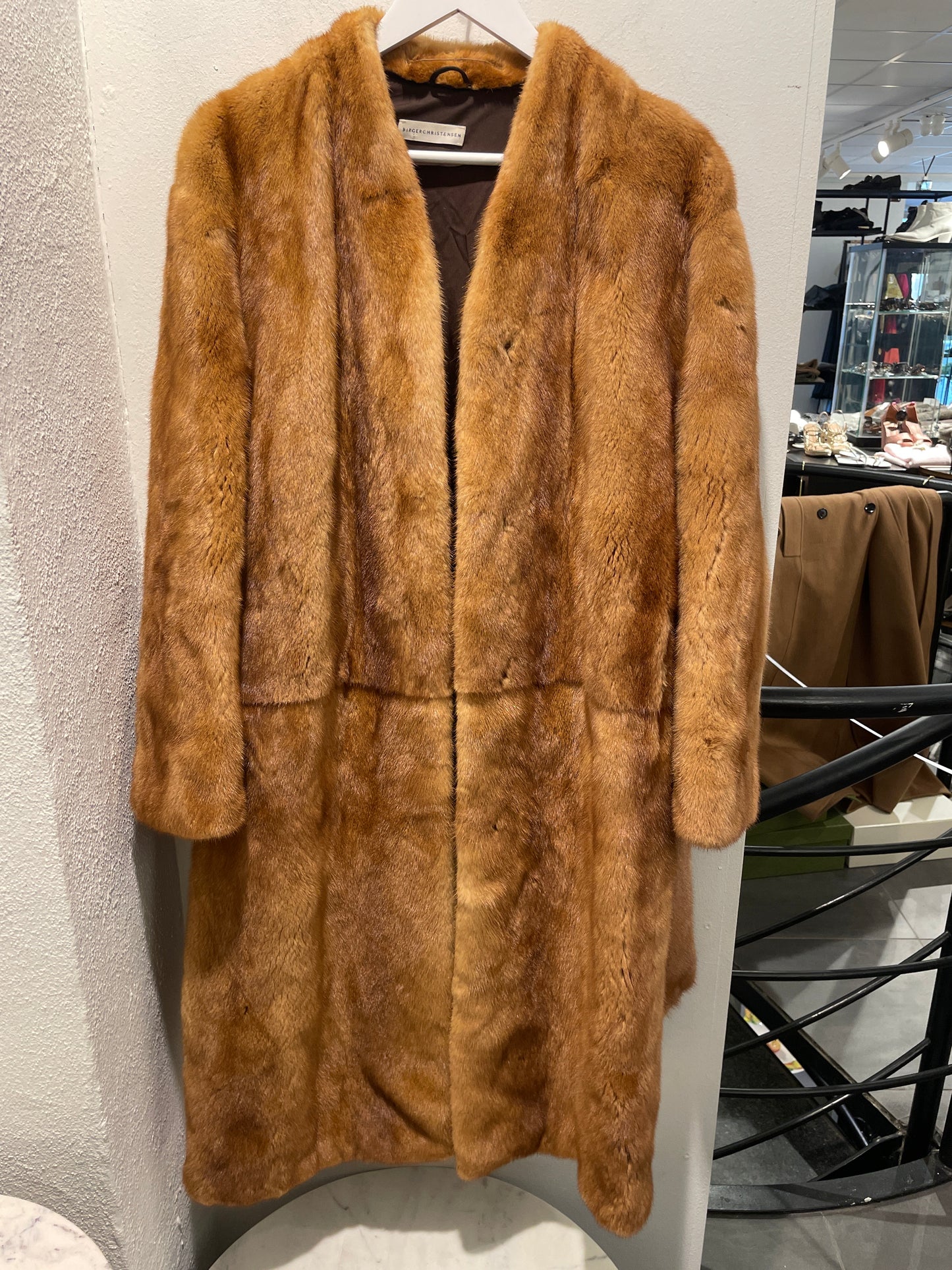 Birger Christensen - Long Mink Fur Coat – EU38 - Medinas Wardrobe