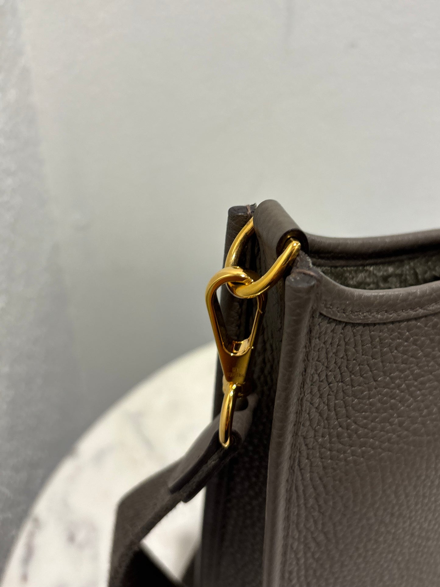 Hermés Evelyn Mini 16 - Etoupe - Brand New Full Set