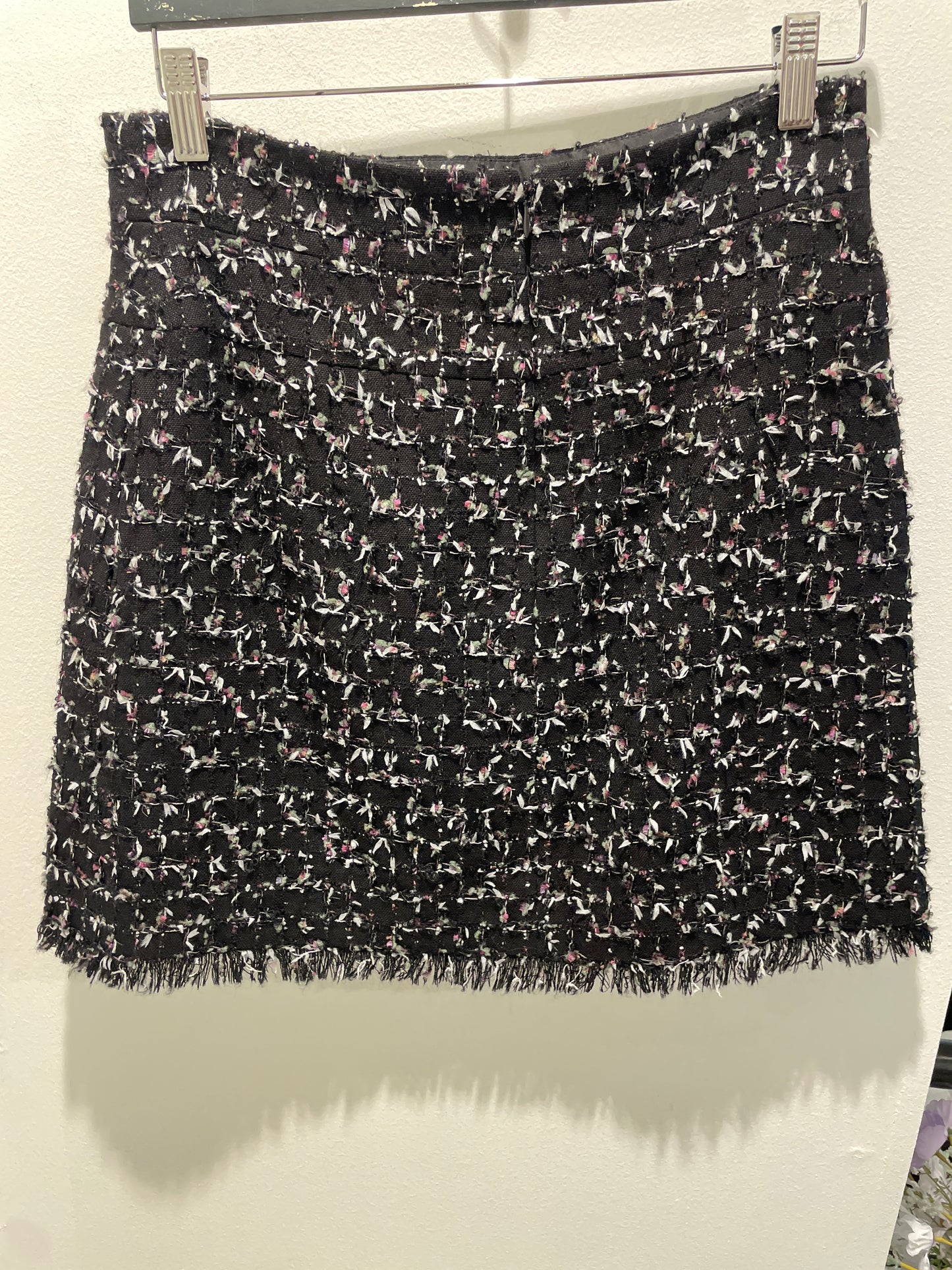 Chanel Skirt – Black with wool, mohair & silk - EU38