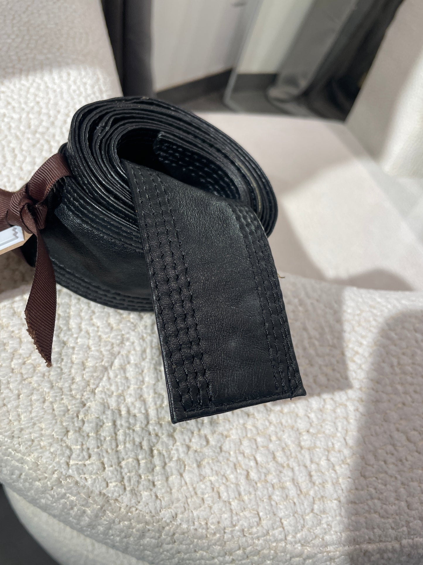 In Wear leatherbelt - 141 cm