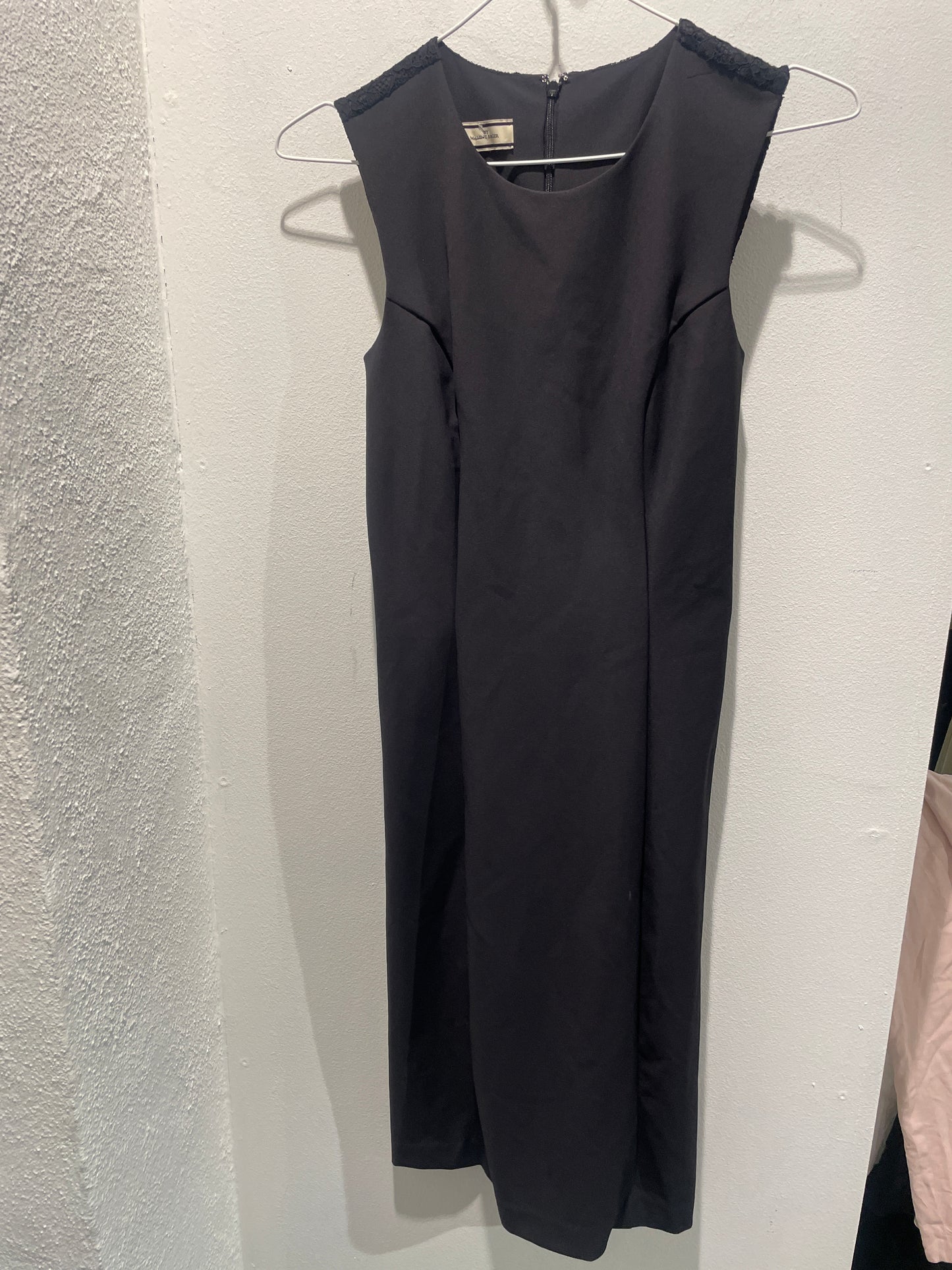Malene Birger - Black dress - laces at back - EU34 -  Medinas Wardrobe