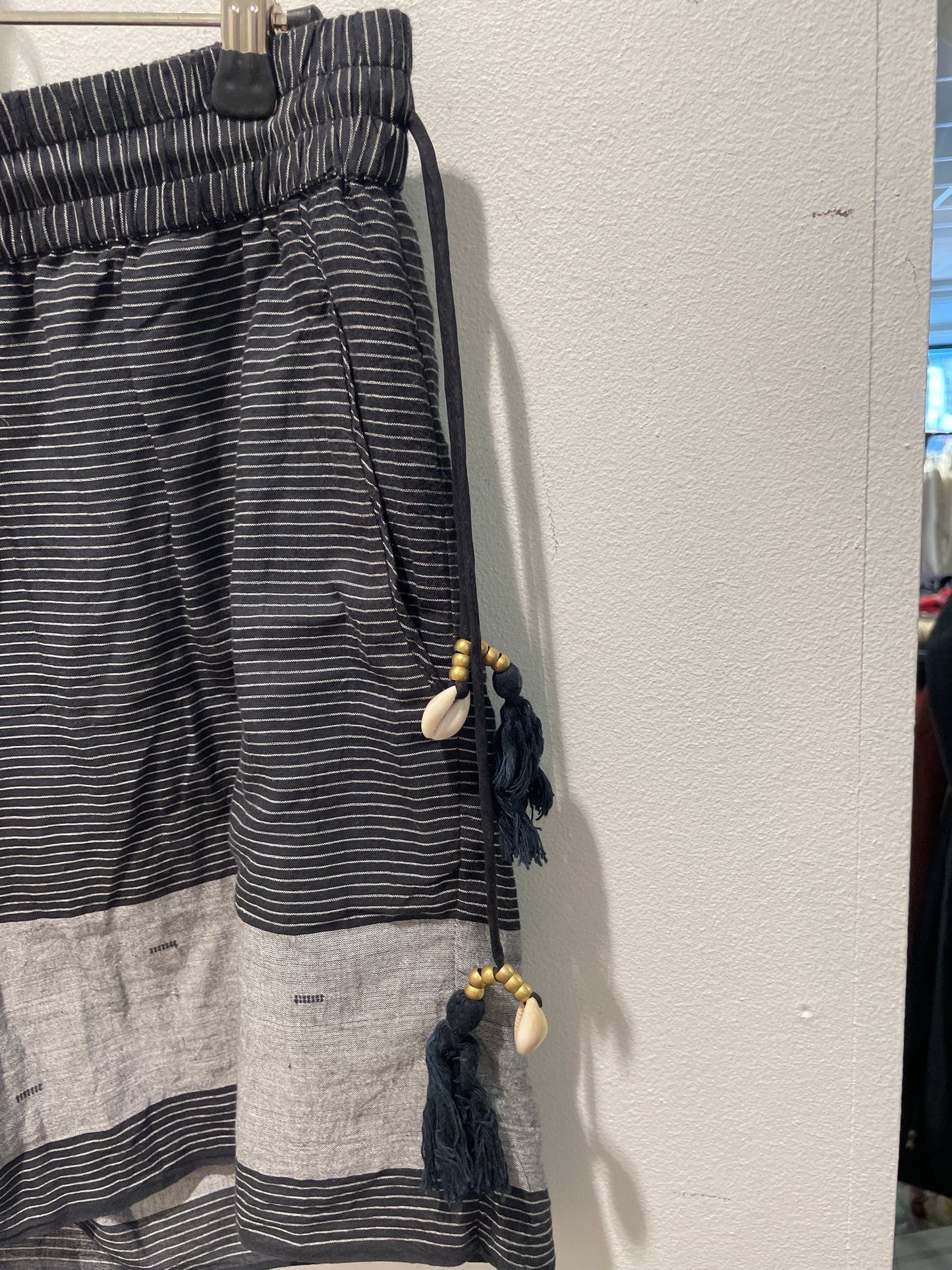 Day - Patterned Shorts with Tassel Details - S