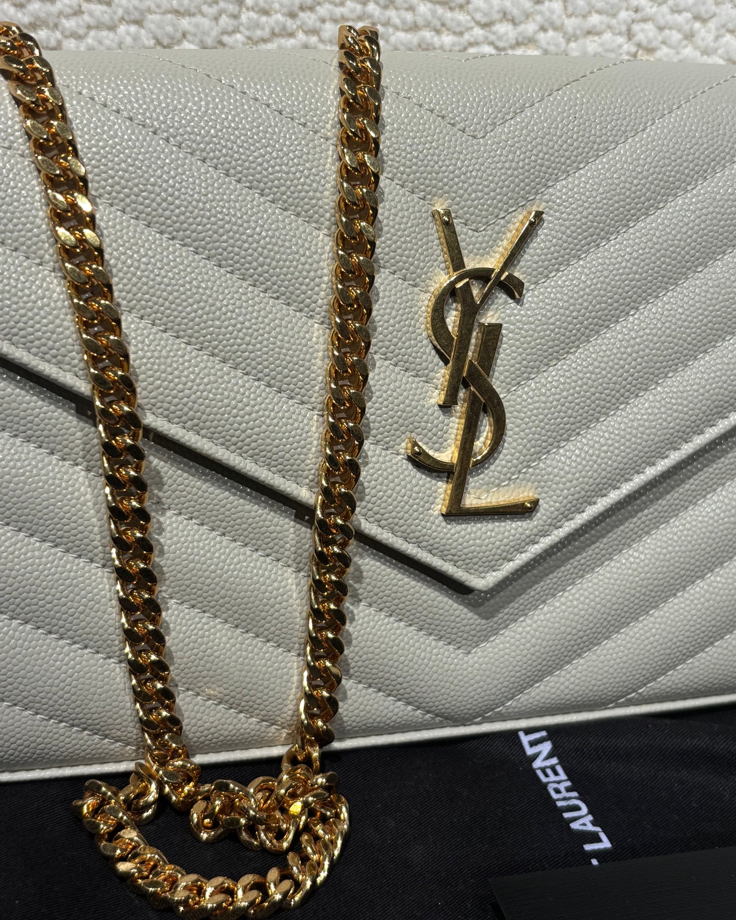 Saint Laurent Bag - Envelope Chain Wallet