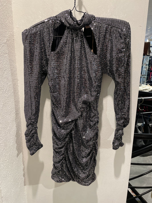 Stella Nova - Dress - Silver fractures - S/M - Medinas Wardrobe