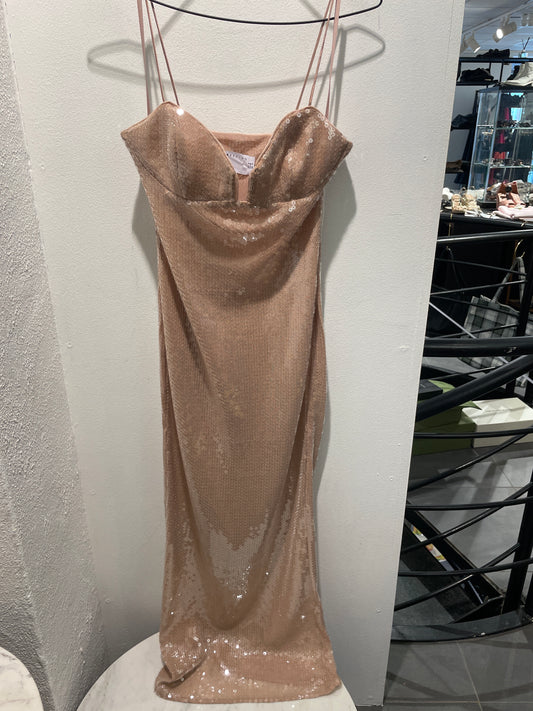 ASOS Long Sequin Dress - EU36. -Medinas Wardrobe