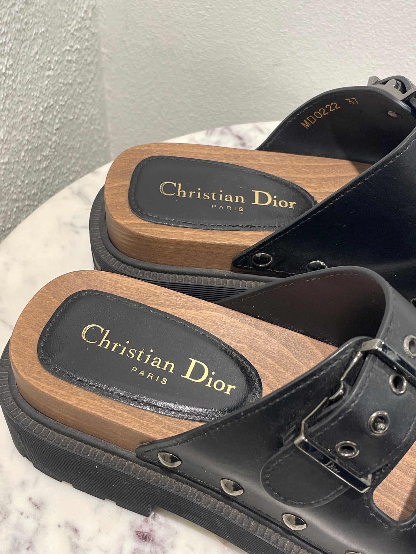 Christian Dior - Diorquake Double-Strap Platform Sandals - 37