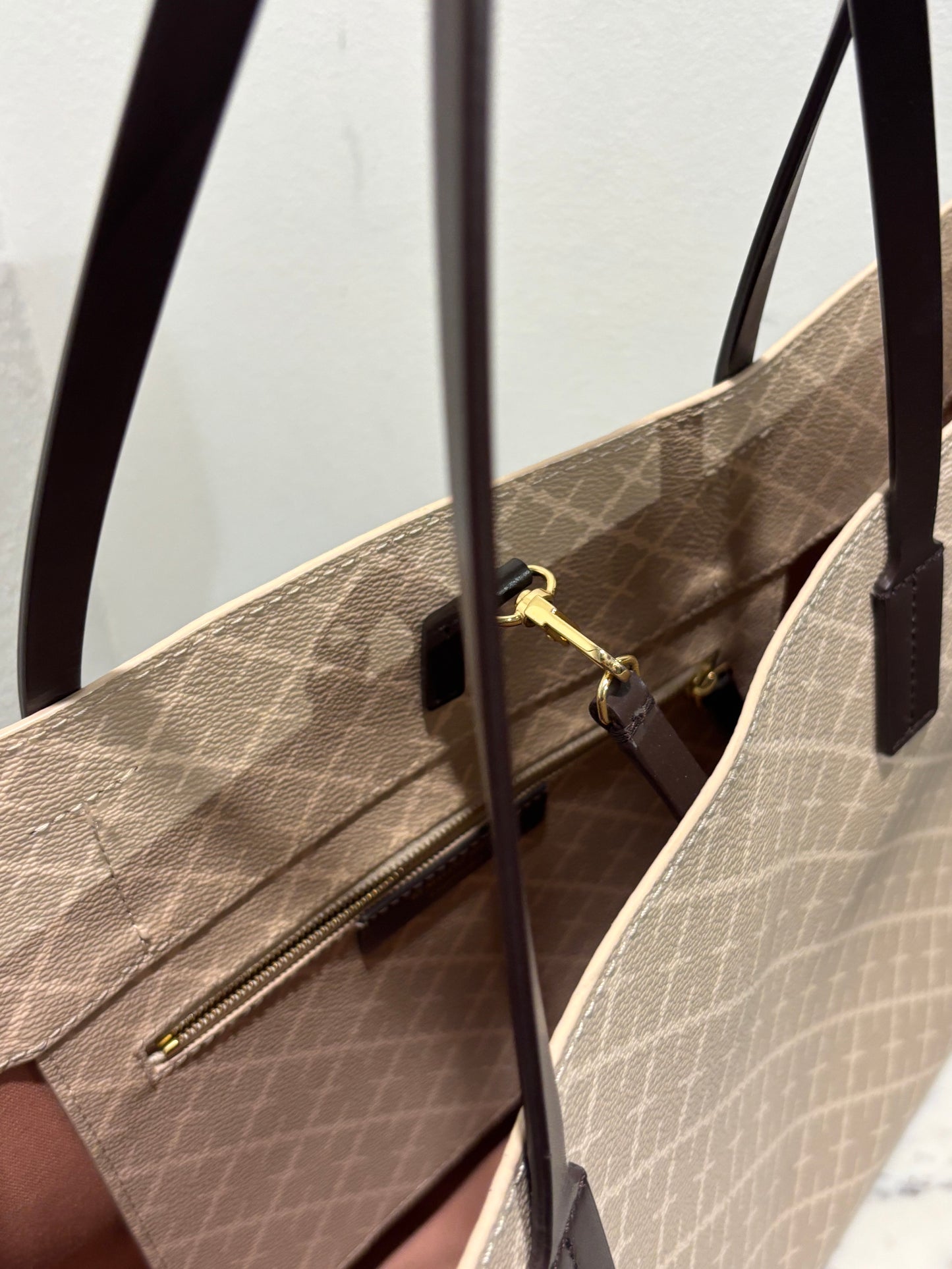 Malene Birger - Tote - Beige Monogram - Medinas Wardrobe