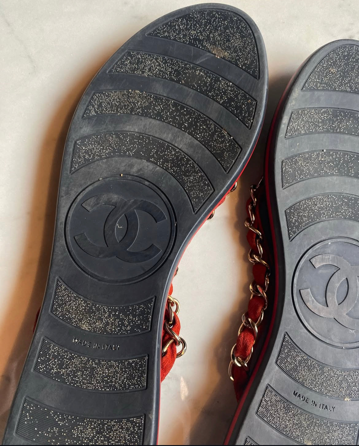 Chanel - Klipklapper - Str. 40