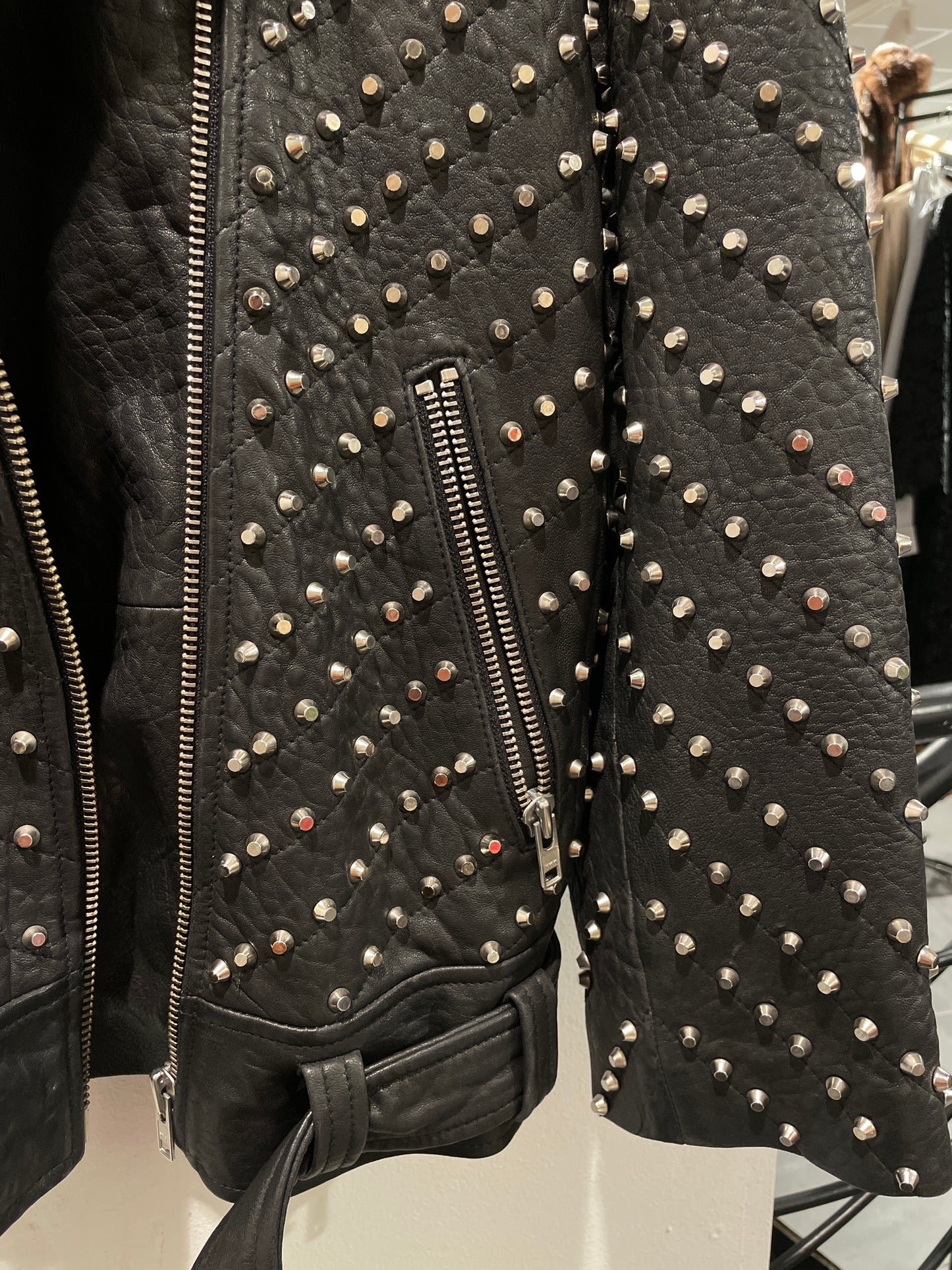Stella Nova - Oversized & studded biker jacket - Medinas Wardrobe