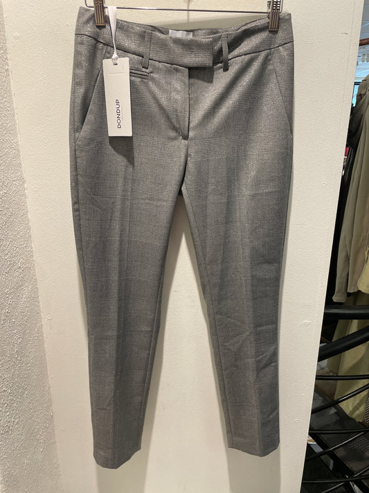 Dondup Silver Metallic Trousers - W28