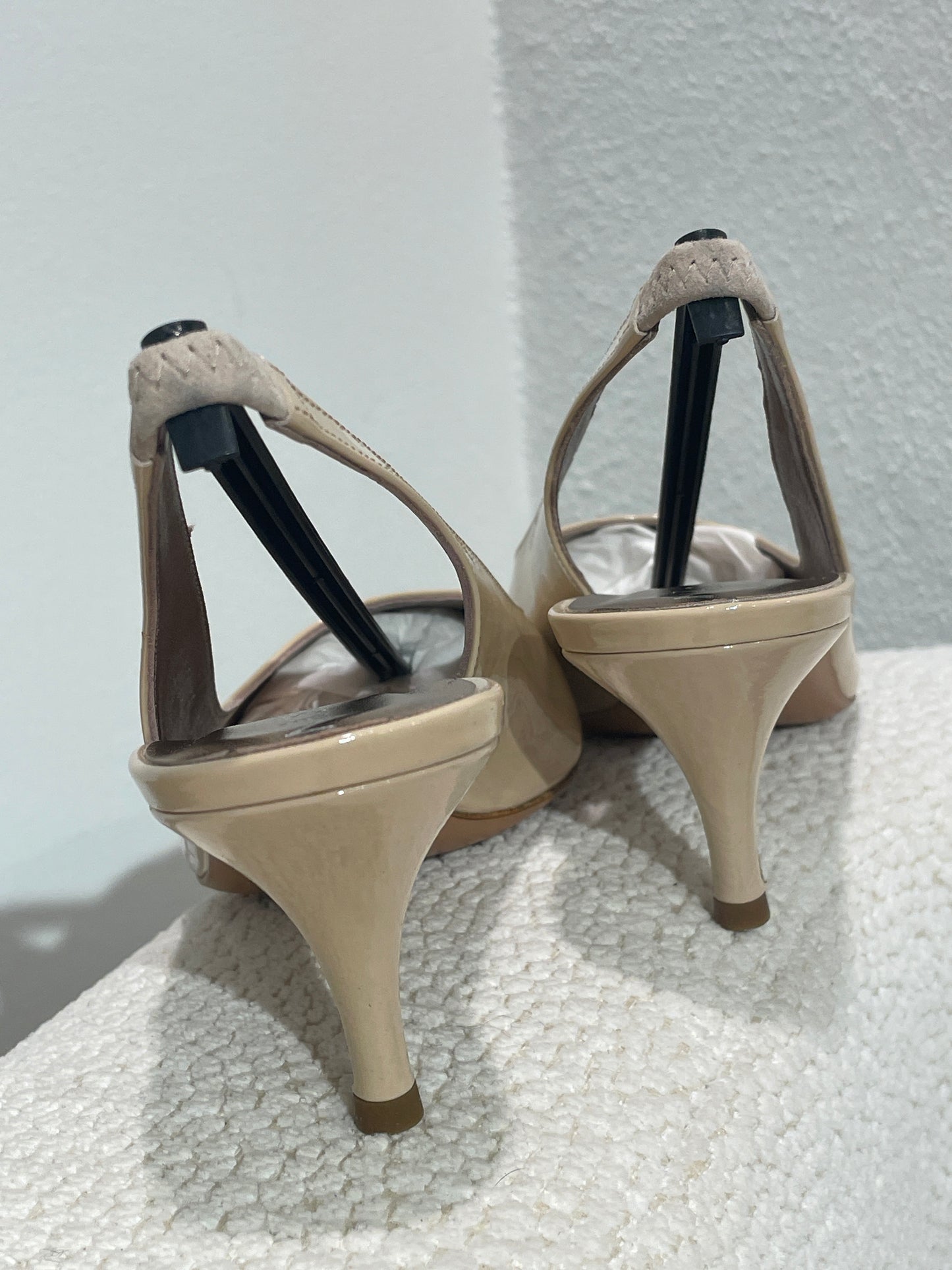 Mascaro – slingbacks - Patent Leather - sand/beige - 38,5