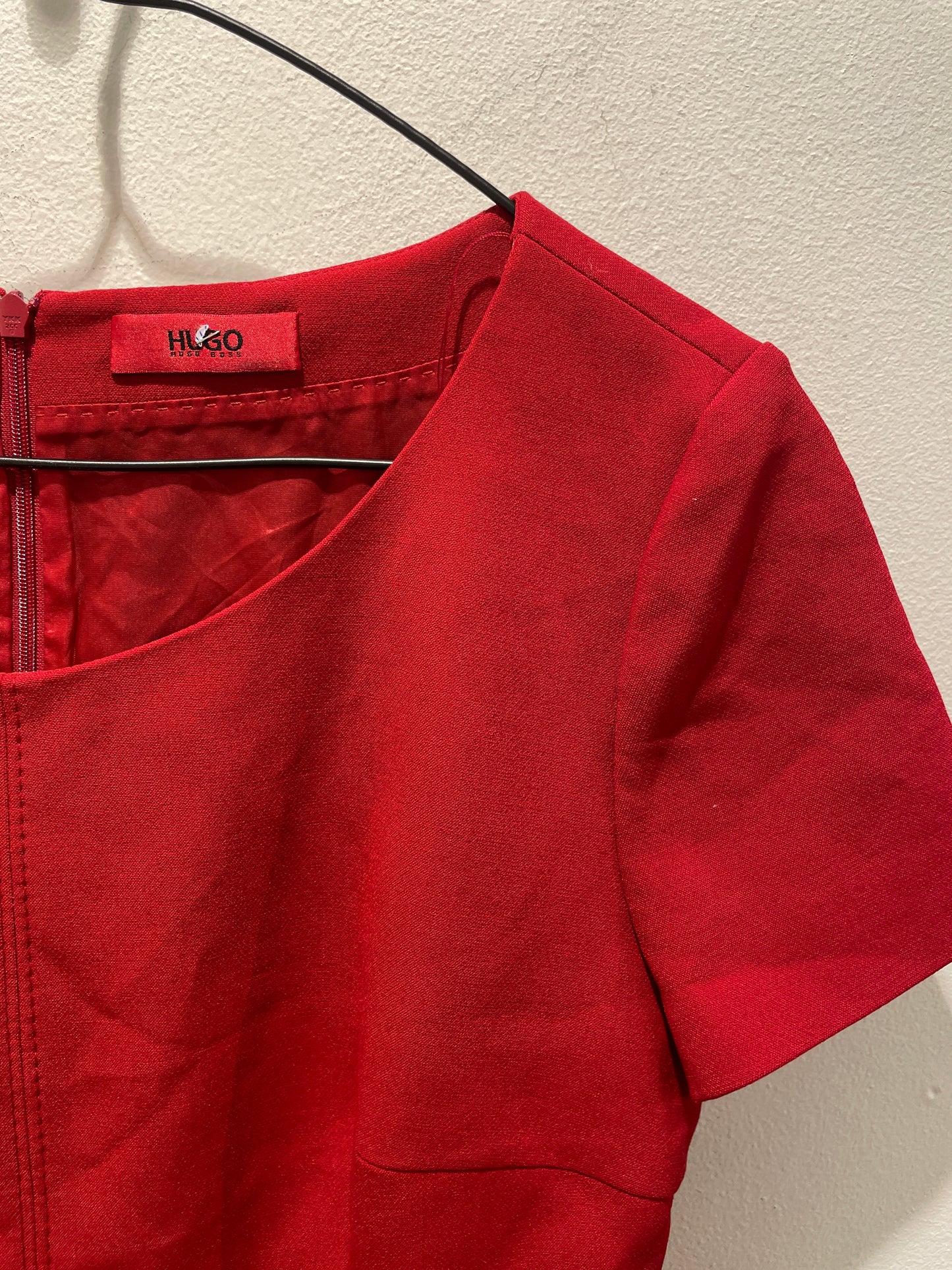 Boss - red label - Deep red Dress - EU38 - Medinas Wardrobe