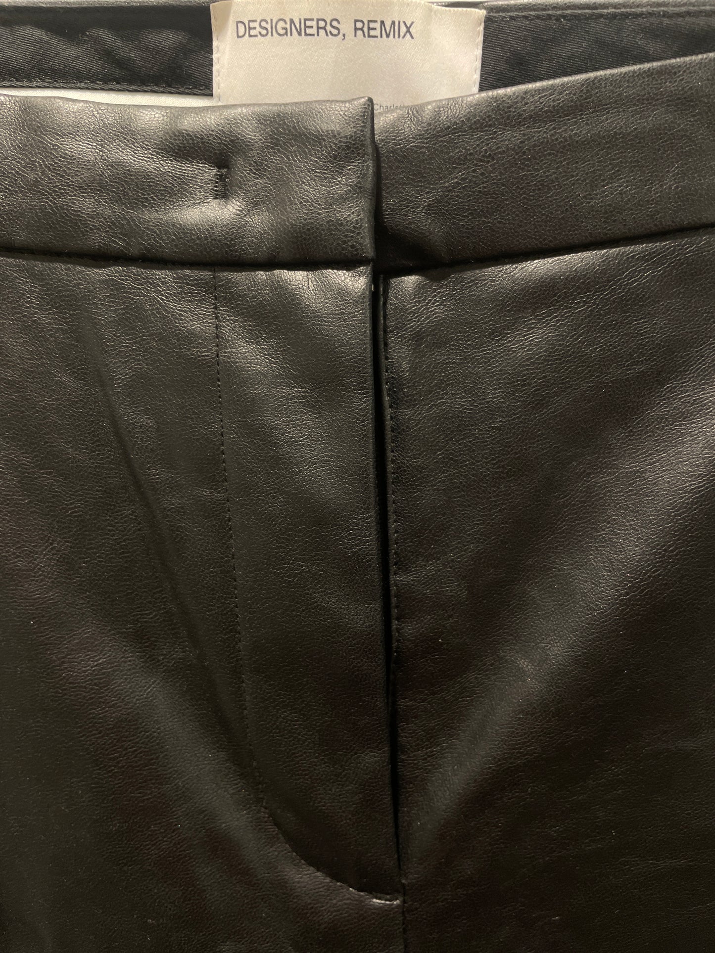 Designers Remix - Leather Pants - Black - Medinas Wardrobe - EU36