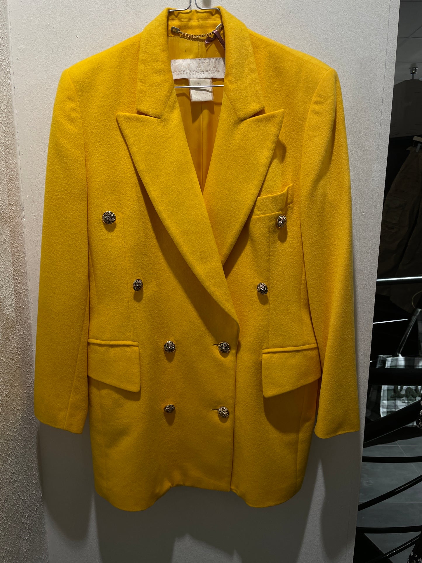 Escada cashmere vintage blazer - M/L