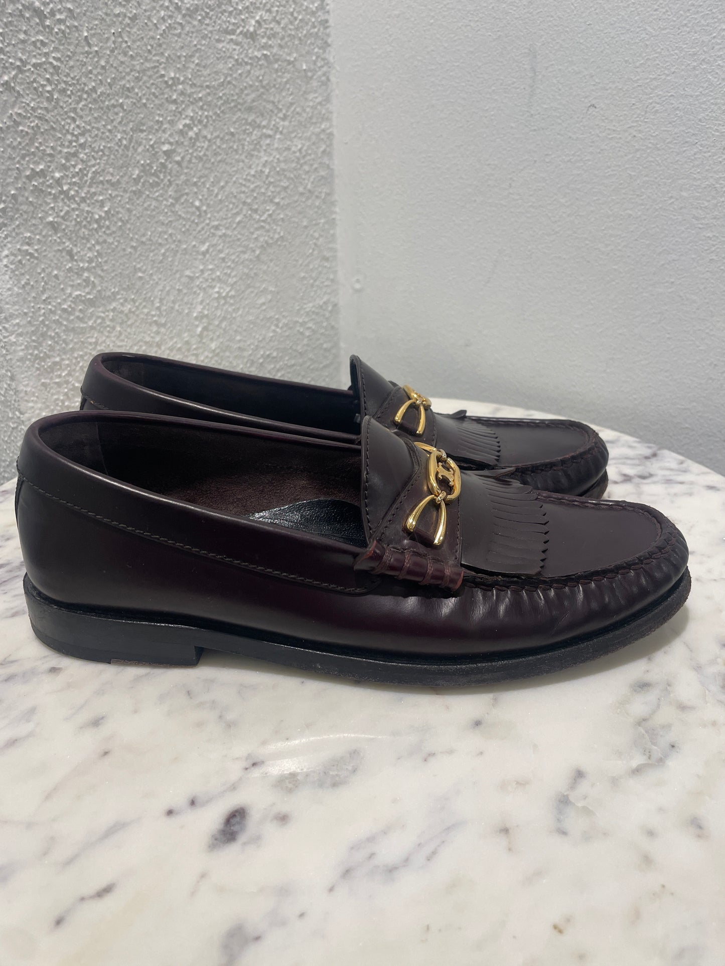 Celine Margaret Loafers in Polished Leather - 36
