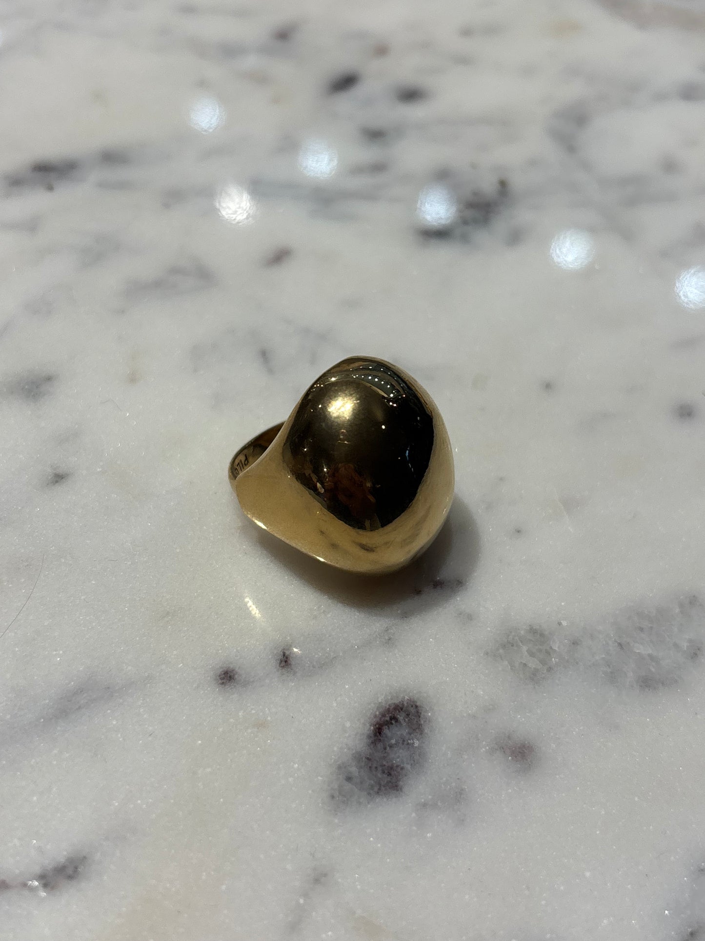 Pilgrim - Ring - Gold Drop - Medinas Wardrobe