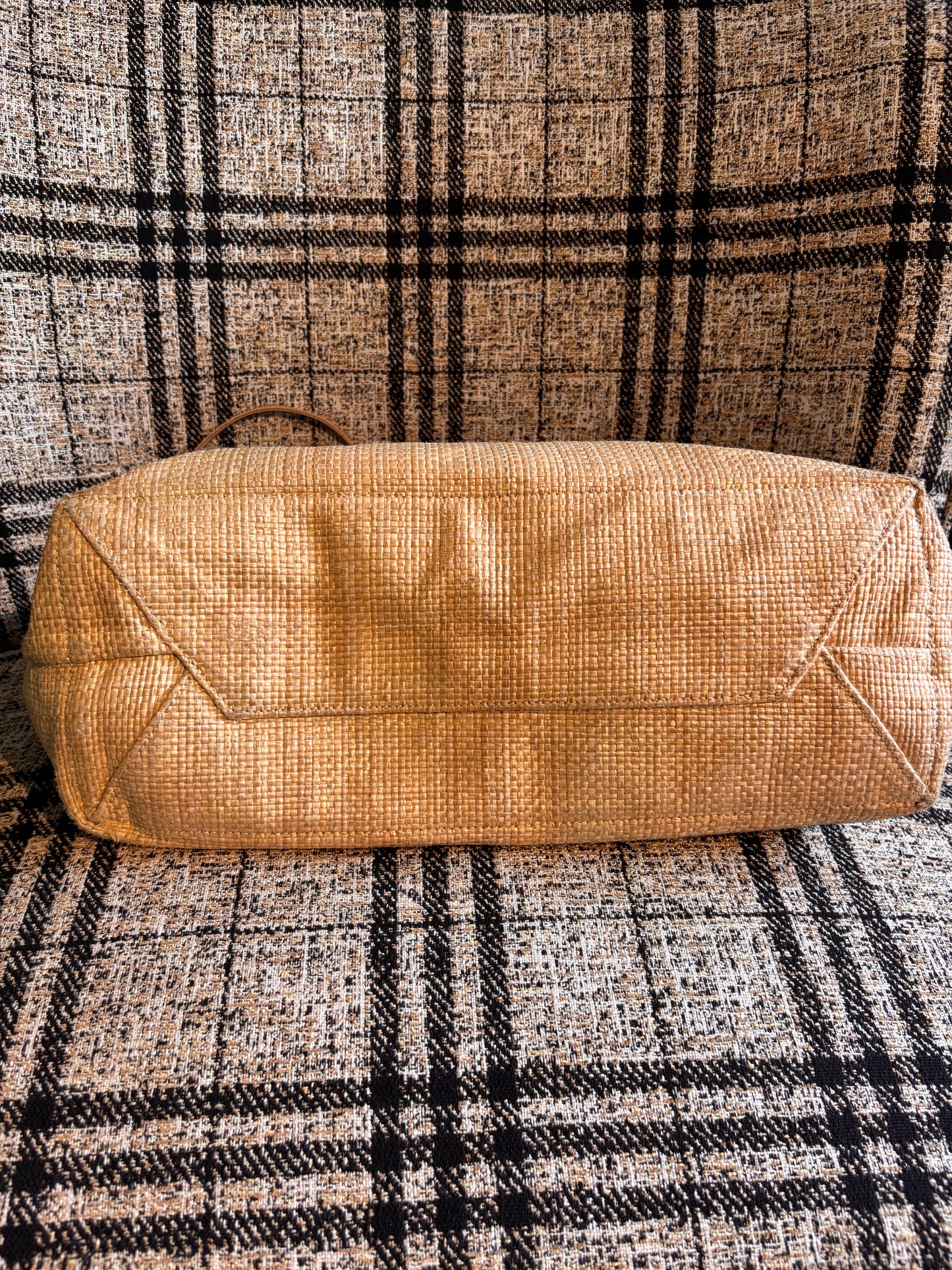 Prada Raffia Milano Net