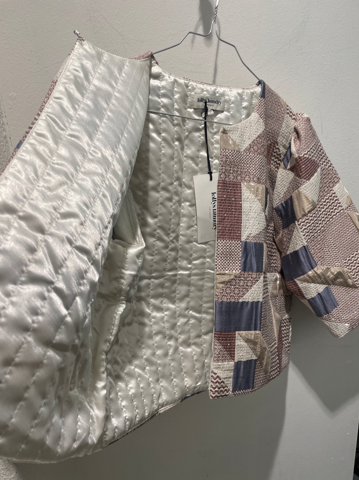 Lolly’s Laundry - short quilted jacket - oversized - M