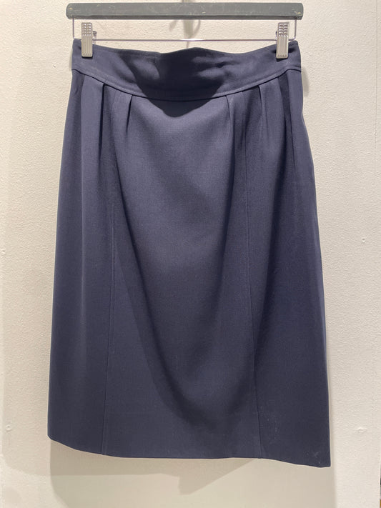 Chanel Skirt – classic navy – M