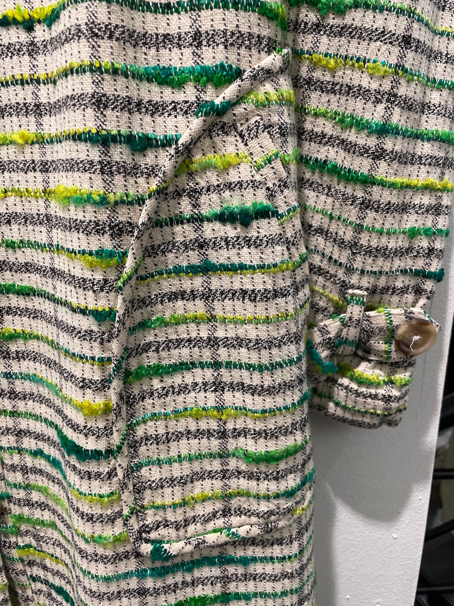 Lollys Laundry Multi-Color Tweed Coat – New with Tags - M