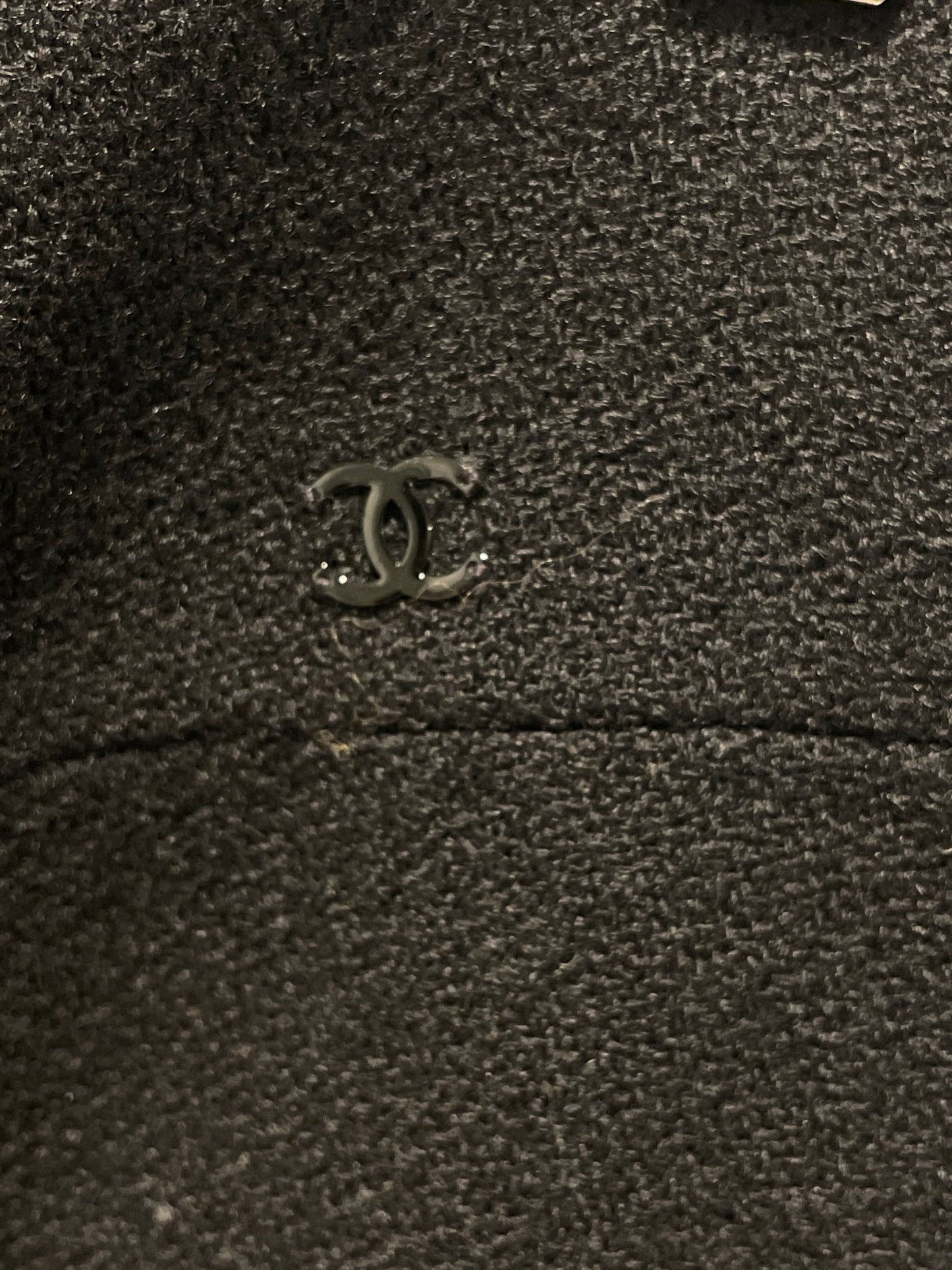 Chanel Skirt – Classic Wool in Black – EU 36