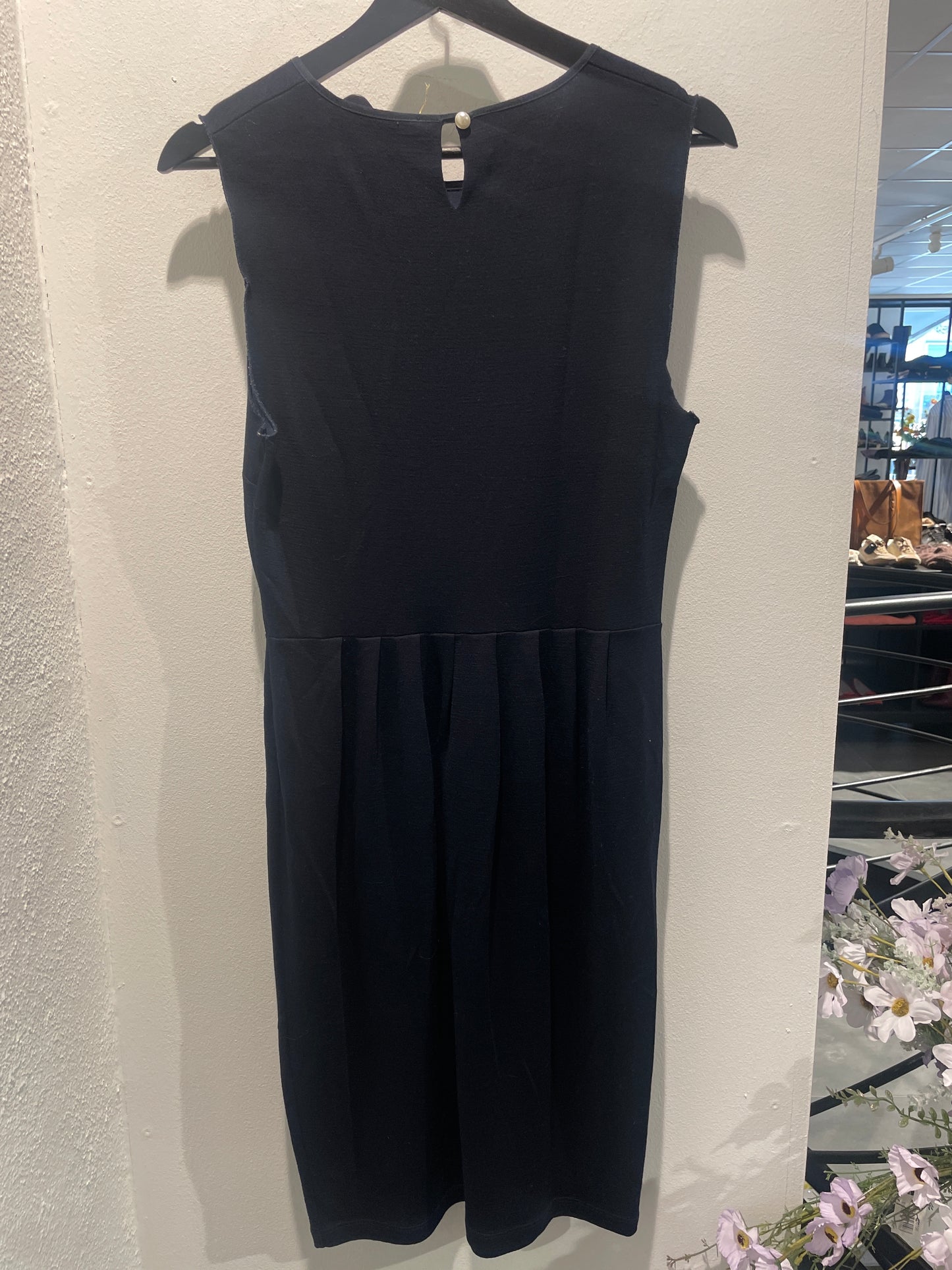 Elise Gug dress - Fine black wool - EU40