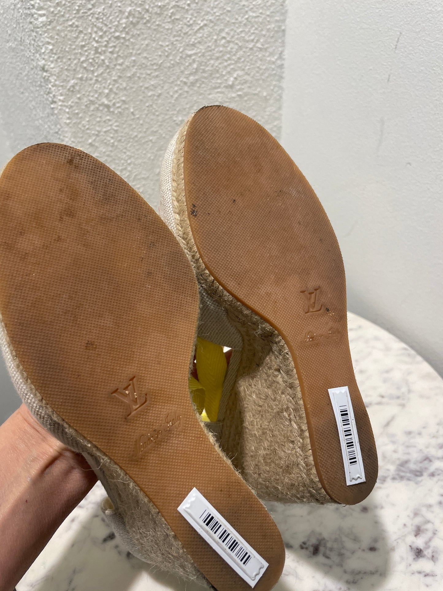 Louis Vuitton Starboard Canvas Monogram Wedge Espadrilles – Vibrant Summer Edition - 40