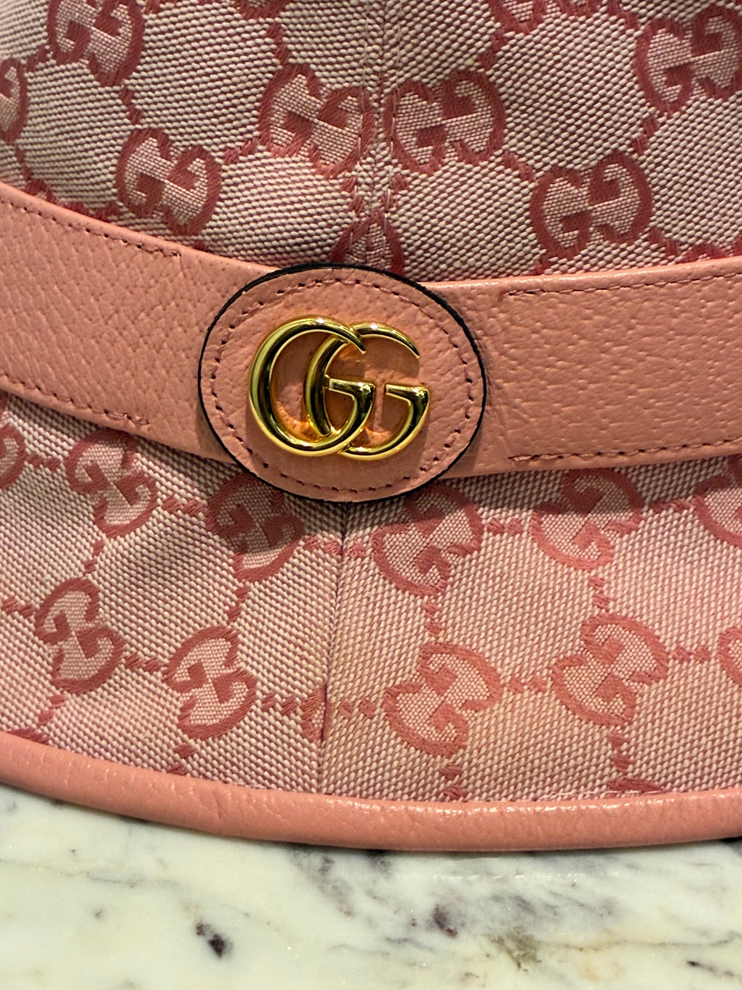 Gucci Bucket Hat - Pink - L