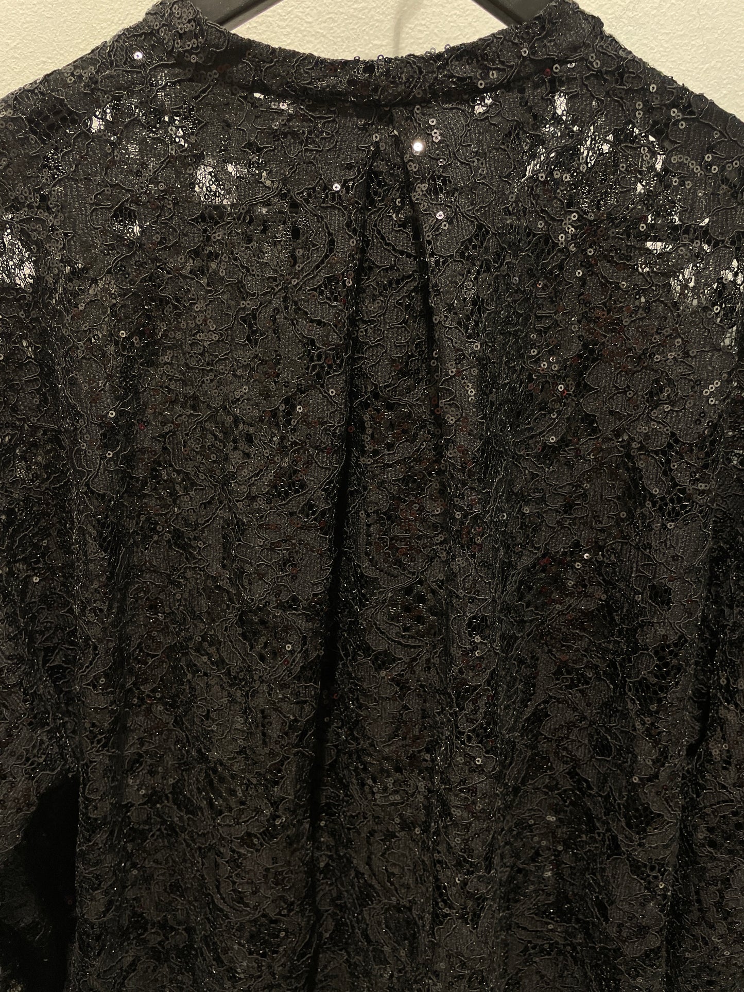 Stella Nova - Lace dress / rope w. sequins - Black - Medinas Wardrobe