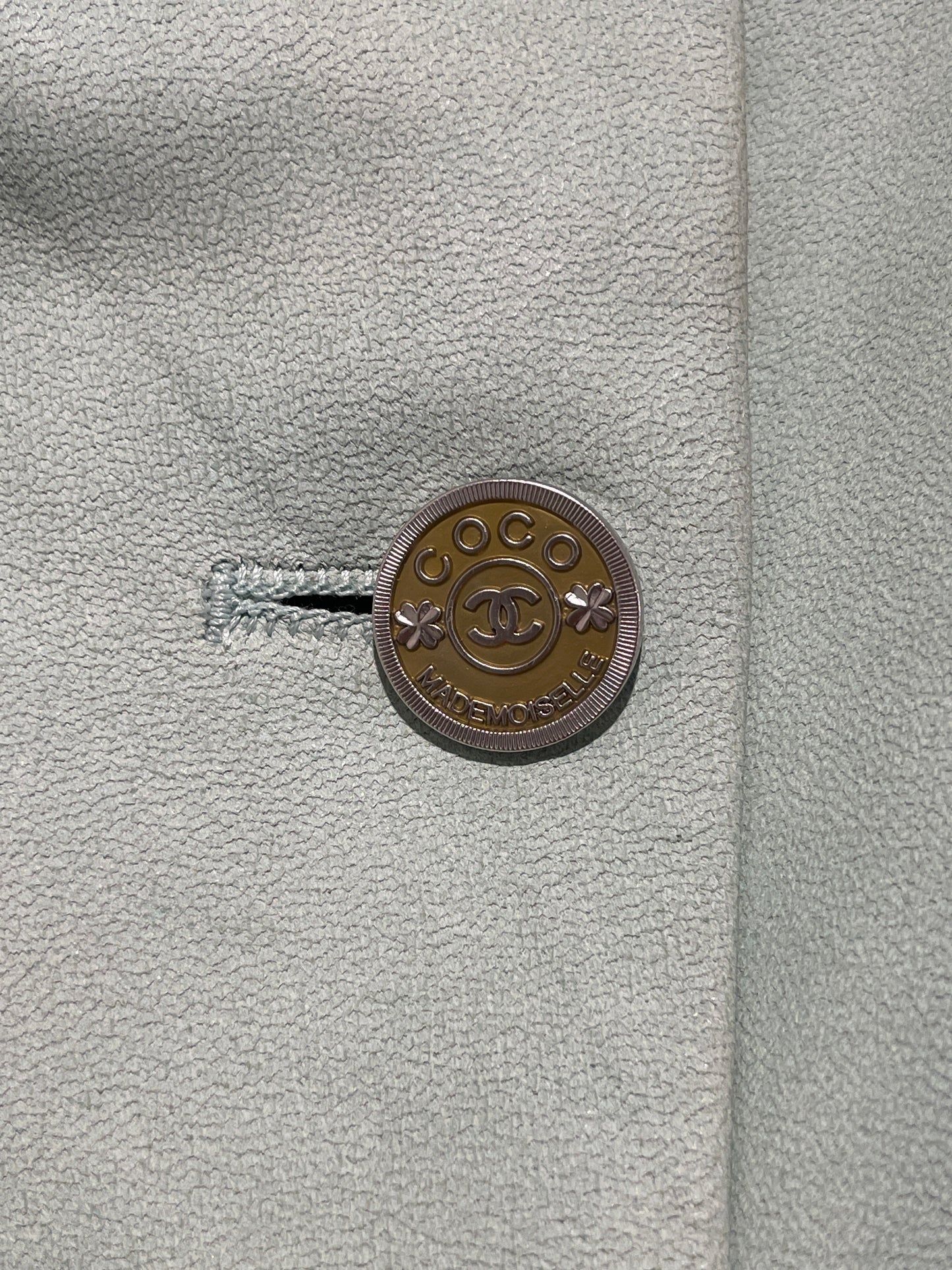 Chanel Skirt – Lambskin Leather in Mint - EU 40