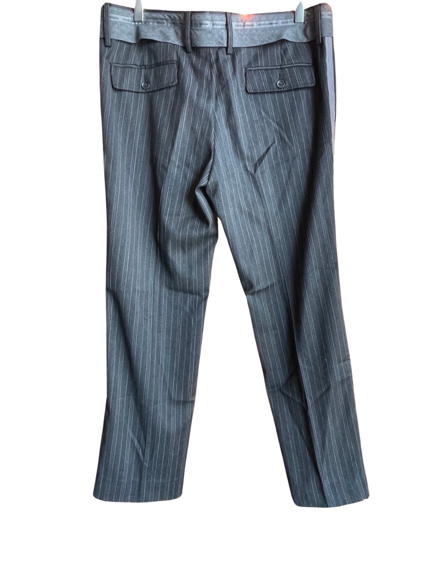 Dolce & Gabbana - Tailored pinstripe virgin wool bukser - Vintage for HIM